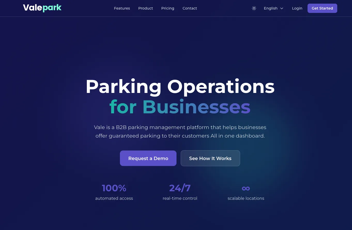 Parking reservation platform for Lisbon